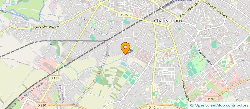 localisation de l'entreprise MONSIEUR NICOLAS VOISIN à CHATEAUROUX