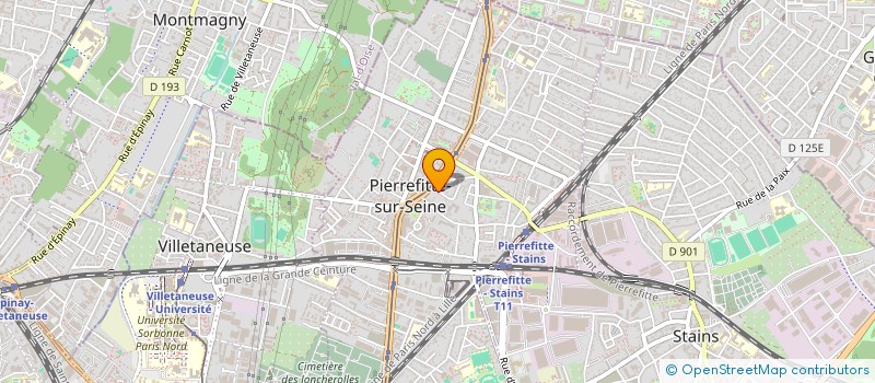 localisation de l'entreprise MONSIEUR NICOLAS VOISIN à PIERREFITTE-SUR-SEINE