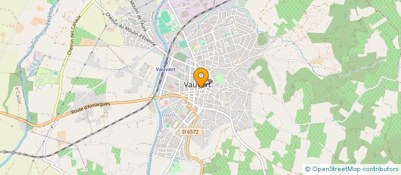 localisation de l'entreprise MONSIEUR NICOLAS VOLF  VAUVERT