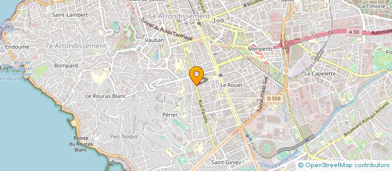 localisation de l'entreprise MONSIEUR NICOLAS VOOG  MARSEILLE