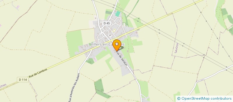 localisation de l'entreprise MONSIEUR NICOLAS VOORSPOELS à VILLERS-EN-CAUCHIES