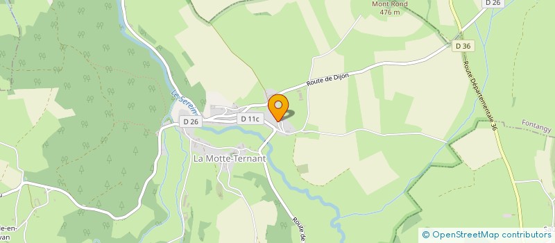 localisation de l'entreprise MONSIEUR NICOLAS VOYE  LA MOTTE-TERNANT