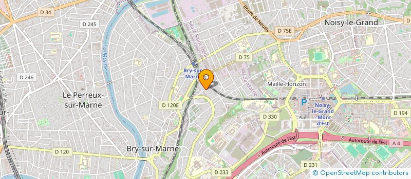 localisation de l'entreprise MONSIEUR NICOLAS VOYER  BRY-SUR-MARNE