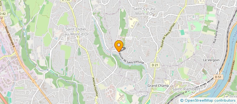 localisation de l'entreprise MONSIEUR NICOLAS WAECKEL  SAINT-CYR-AU-MONT-D'OR