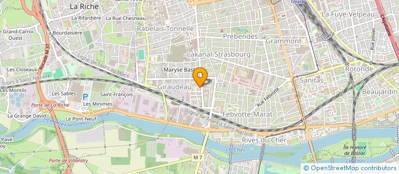 localisation de l'entreprise MONSIEUR NICOLAS WAGNER à TOURS