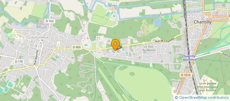 localisation de l'entreprise MONSIEUR NICOLAS WASSELIN  GOUVIEUX