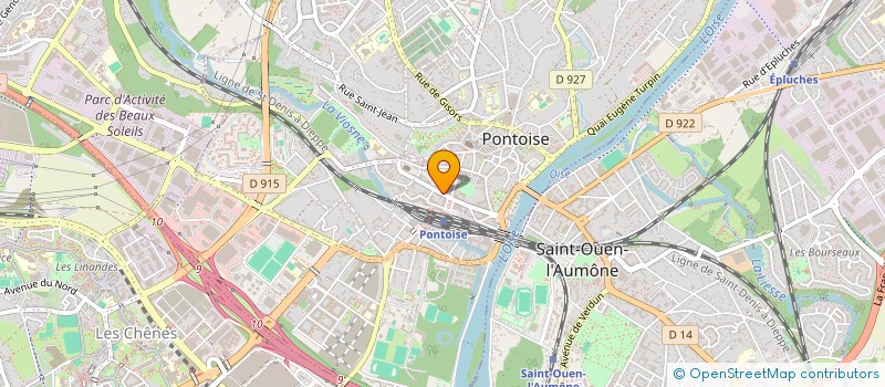 localisation de l'entreprise MONSIEUR NICOLAS WATTRAINT à PONTOISE