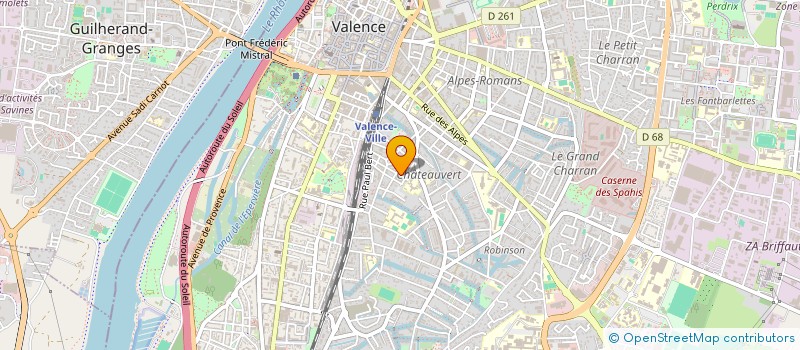 localisation de l'entreprise MONSIEUR NICOLAS WAWER à VALENCE