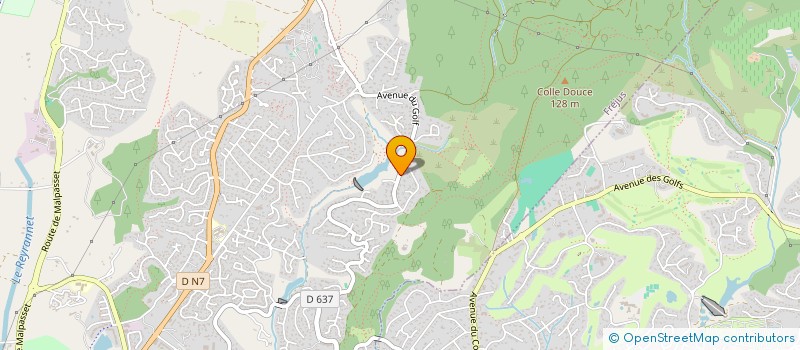 localisation de l'entreprise MONSIEUR NICOLAS WEBER à FREJUS