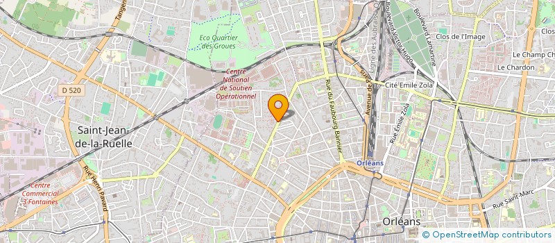 localisation de l'entreprise MONSIEUR NICOLAS WEDRYCHOWSKI à ORLEANS