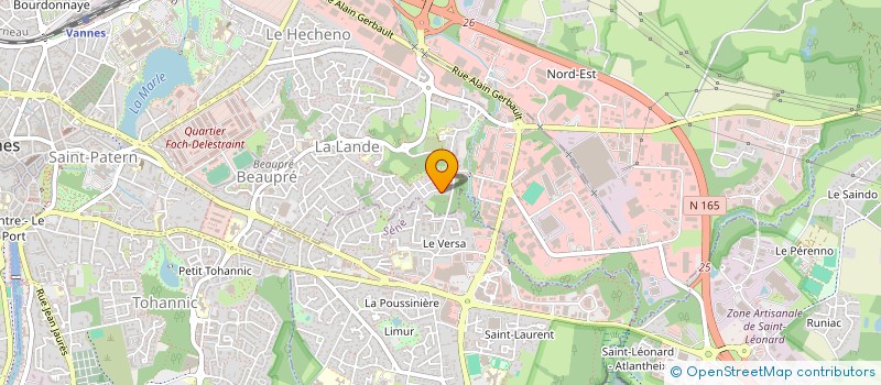 localisation de l'entreprise MONSIEUR NICOLAS WEILL à VANNES