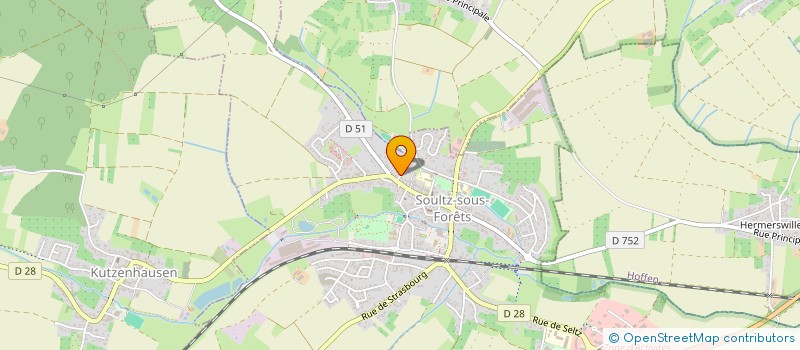 localisation de l'entreprise MONSIEUR NICOLAS WEISHAAR  SOULTZ-SOUS-FORETS