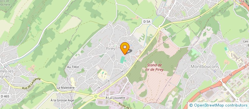 localisation de l'entreprise MONSIEUR NICOLAS WENDLING  PIREY