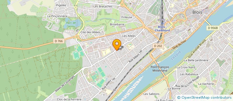 localisation de l'entreprise MONSIEUR NICOLAS WIETRICH à BLOIS