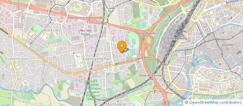 localisation de l'entreprise MONSIEUR NICOLAS WILLEM à STRASBOURG