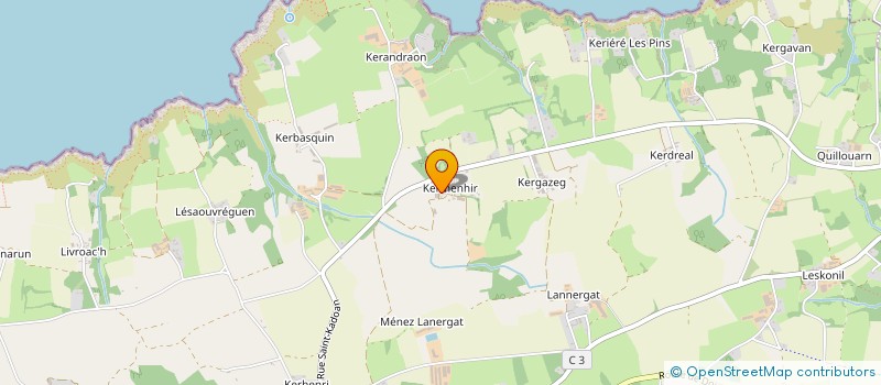 localisation de l'entreprise MONSIEUR NICOLAS WILLEMSE  POULLAN-SUR-MER