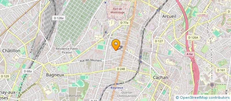 localisation de l'entreprise MONSIEUR NICOLAS WILMOUTH à BAGNEUX