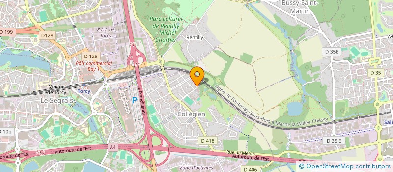 localisation de l'entreprise MONSIEUR NICOLAS WILSHER  COLLEGIEN