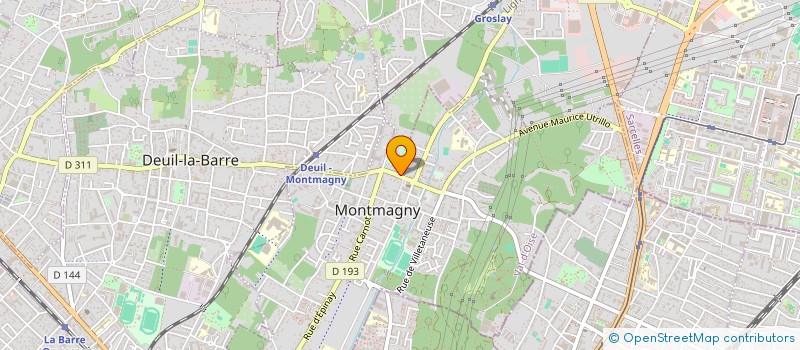 localisation de l'entreprise MONSIEUR NICOLAS WINTERSTEIN  GROSLAY