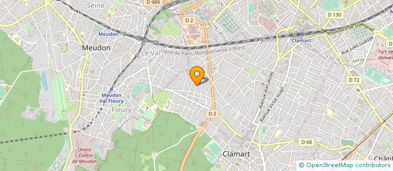 localisation de l'entreprise MONSIEUR NICOLAS WITTE à CLAMART