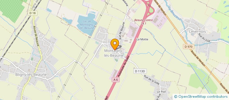 localisation de l'entreprise MONSIEUR NICOLAS WOLOWCZUK  MONTAGNY-LES-BEAUNE