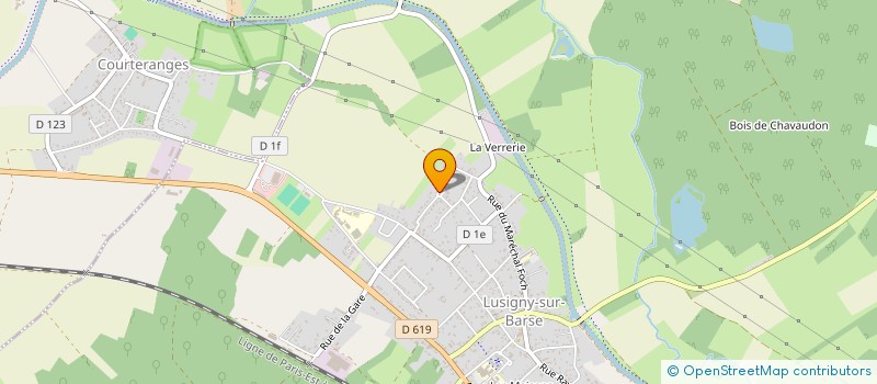 localisation de l'entreprise MONSIEUR NICOLAS WYTYNCK  LUSIGNY-SUR-BARSE