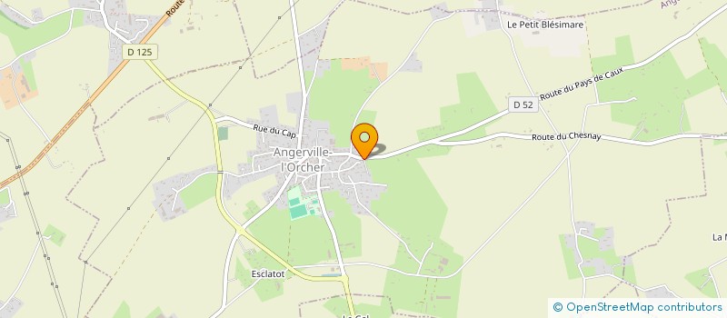 localisation de l'entreprise MONSIEUR NICOLAS YGER à ANGERVILLE-L'ORCHER