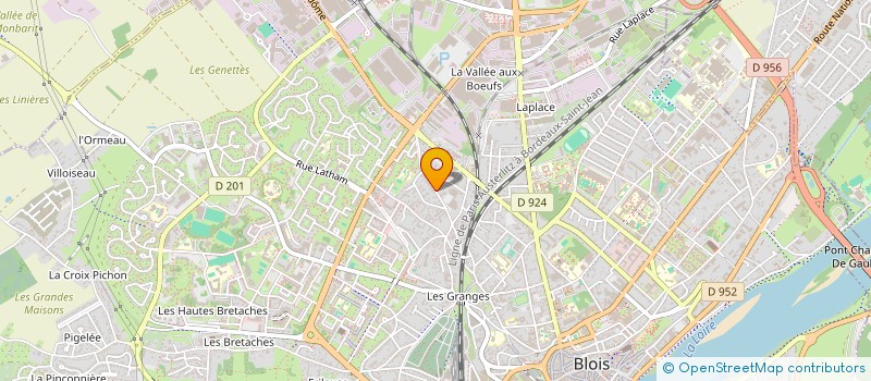 localisation de l'entreprise MONSIEUR NICOLAS YVON à BLOIS