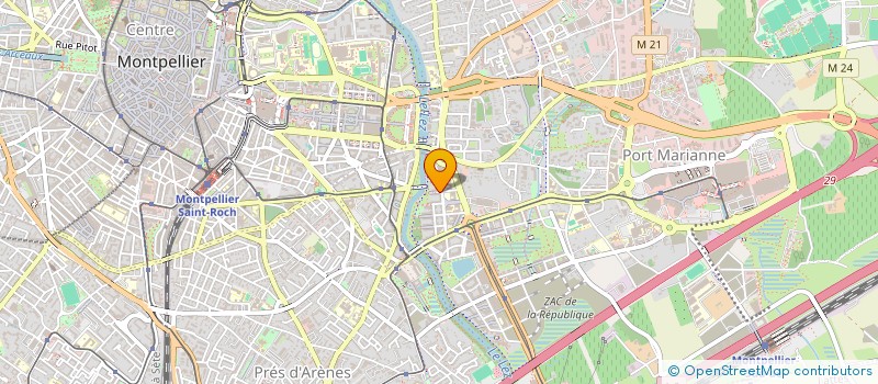 localisation de l'entreprise MONSIEUR NICOLAS ZABOURAEFF à MONTPELLIER