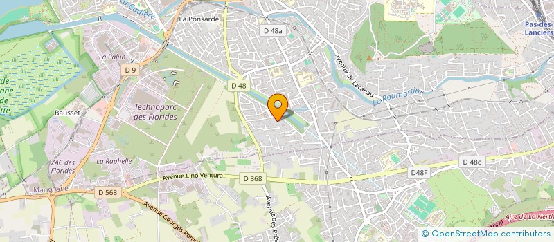 localisation de l'entreprise MONSIEUR NICOLAS ZACCARELLI  MARIGNANE