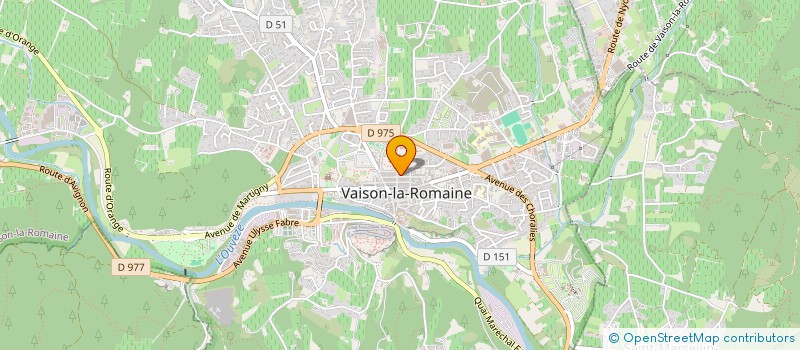 localisation de l'entreprise MONSIEUR NICOLAS ZADROS à VAISON-LA-ROMAINE
