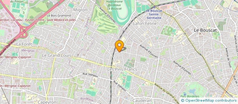 localisation de l'entreprise MONSIEUR NICOLAS ZEARO  BORDEAUX