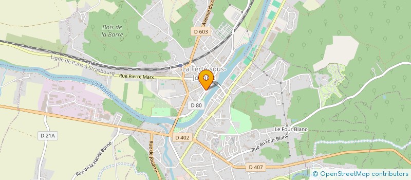 localisation de l'entreprise MONSIEUR NICOLAS ZILAI à LA FERTE-SOUS-JOUARRE