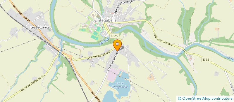 localisation de l'entreprise MONSIEUR NICOLAS ZILARDI à CINTEGABELLE