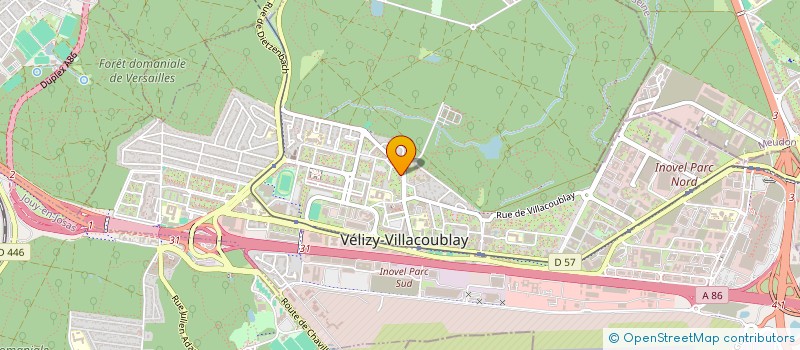 localisation de l'entreprise MONSIEUR NICOLAS ZINESI  VELIZY-VILLACOUBLAY