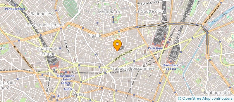 localisation de l'entreprise MONSIEUR NICOLAS ZUBER  PARIS 9