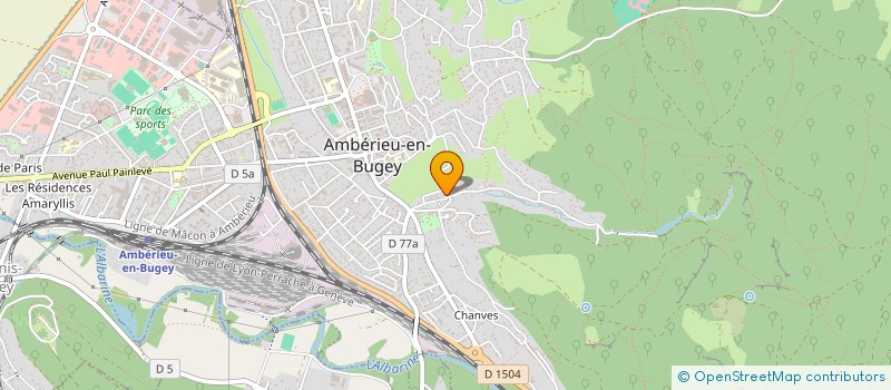 localisation de l'entreprise MONSIEUR NICOLAS ZYTOMIERSKI à AMBERIEU-EN-BUGEY