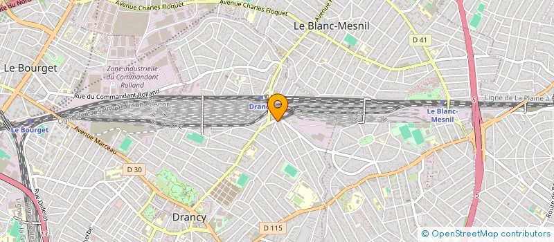 localisation de l'entreprise MONSIEUR NICOLAU MENDES DE CARVALHO à DRANCY