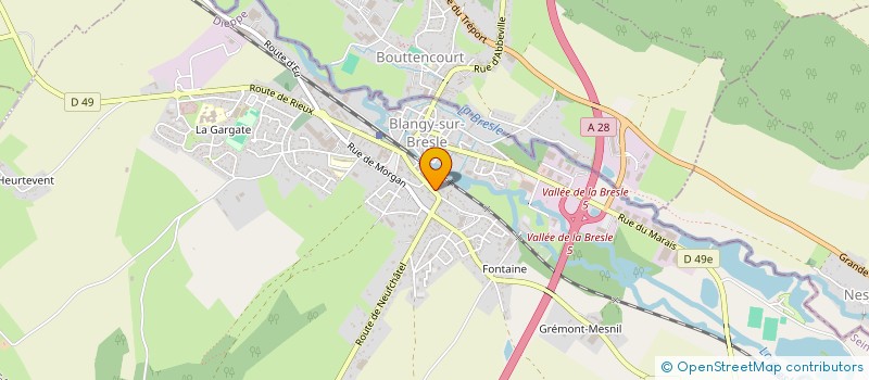 localisation de l'entreprise MONSIEUR NICOLE LOUVET à BLANGY-SUR-BRESLE