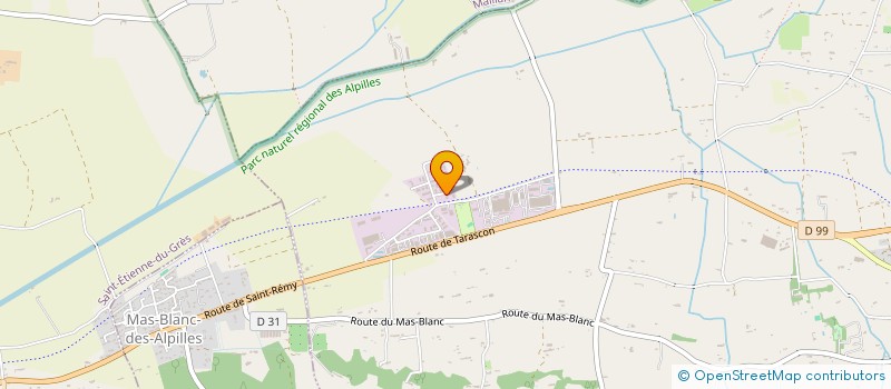 localisation de l'entreprise MONSIEUR NICOLE SAUVET à ST REMY DE PROVENCE