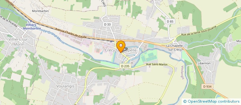 localisation de l'entreprise MONSIEUR NICOLE SCHERER à CRECY-LA-CHAPELLE
