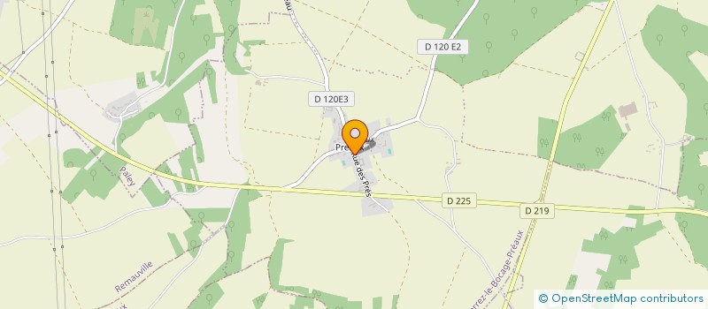 localisation de l'entreprise MONSIEUR NICOLE TERMEAU  LORREZ-LE-BOCAGE-PREAUX