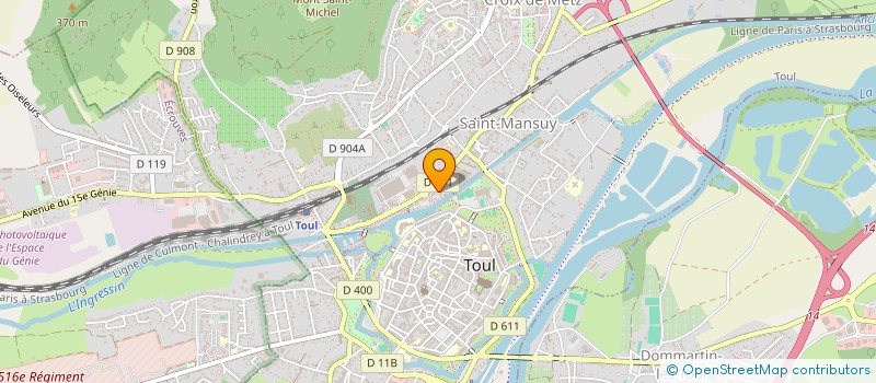 localisation de l'entreprise MONSIEUR NICOLIN-DAN IENCULESCU à TOUL