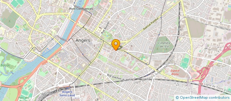 localisation de l'entreprise MONSIEUR NICOLLAS CHAPPELE à ANGERS