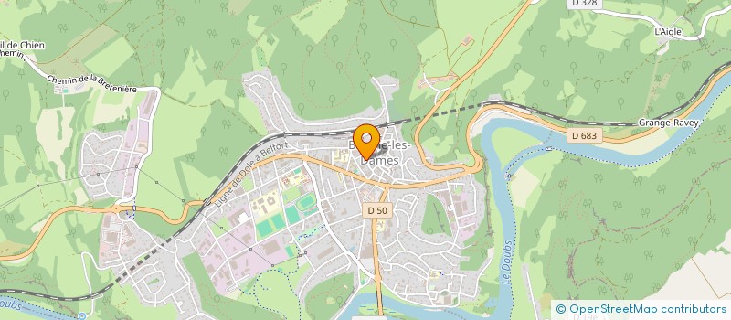 localisation de l'entreprise MONSIEUR NICOLO LEVANTO  BAUME-LES-DAMES