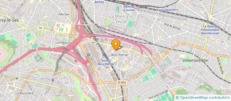 localisation de l'entreprise MONSIEUR NICON HINCU à ROSNY-SOUS-BOIS