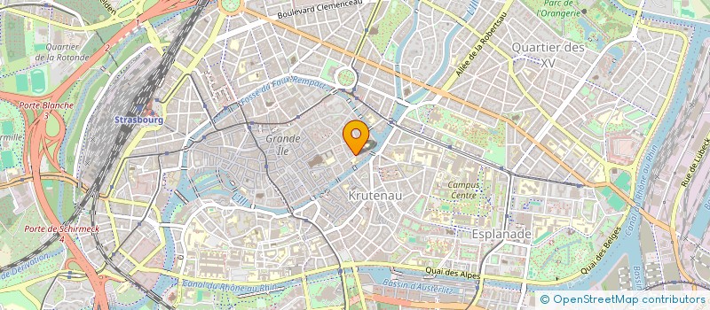 localisation de l'entreprise MONSIEUR NICOS MANOLOGLOU  STRASBOURG