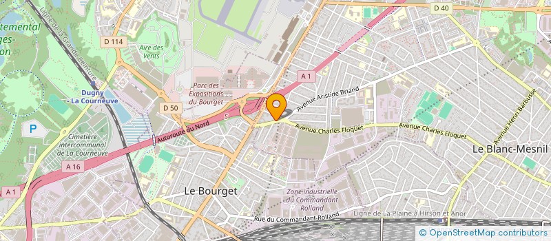 localisation de l'entreprise MONSIEUR NICSON LAPOMAREDE à LE BLANC-MESNIL
