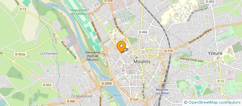 localisation de l'entreprise MONSIEUR NICULAE ALECU à MOULINS