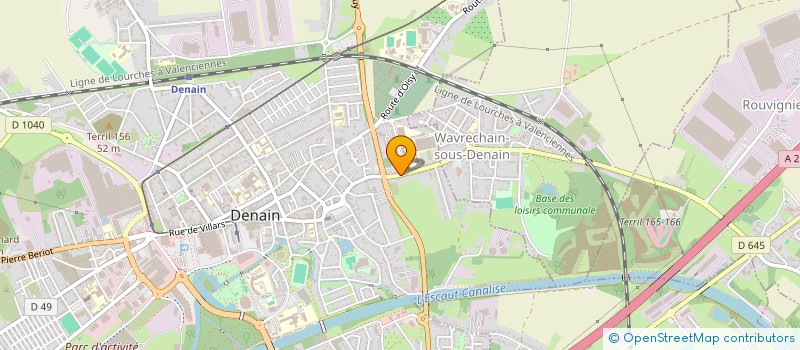 localisation de l'entreprise MONSIEUR NICUSOR-IONEL CRISTEA  DENAIN